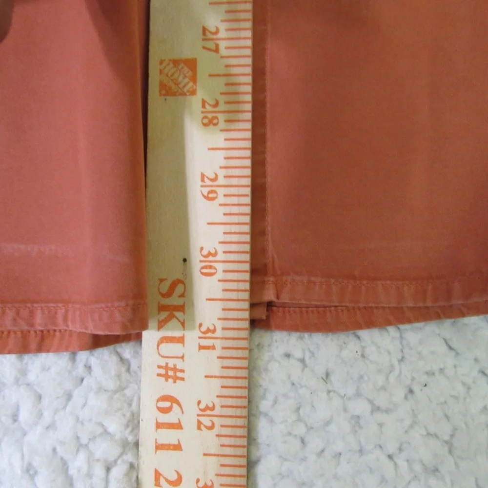 Faconnable Aviation Cadet Cotton Orange‎ Button Up Shirt